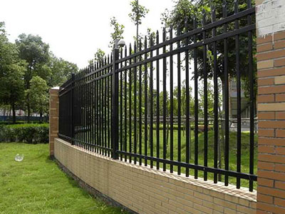 杭州市E型铁艺栅栏图片1 杭州市E型铁艺栅栏图片1